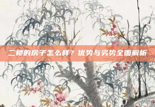 二楼的房子怎么样？优势与劣势全面解析