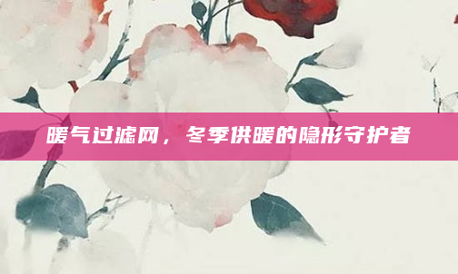 暖气过滤网，冬季供暖的隐形守护者