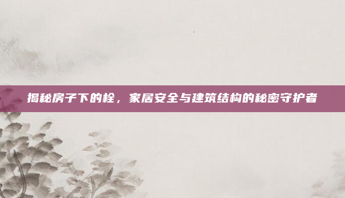 揭秘房子下的栓，家居安全与建筑结构的秘密守护者