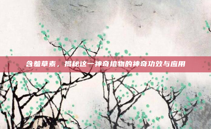 含羞草素，揭秘这一神奇植物的神奇功效与应用